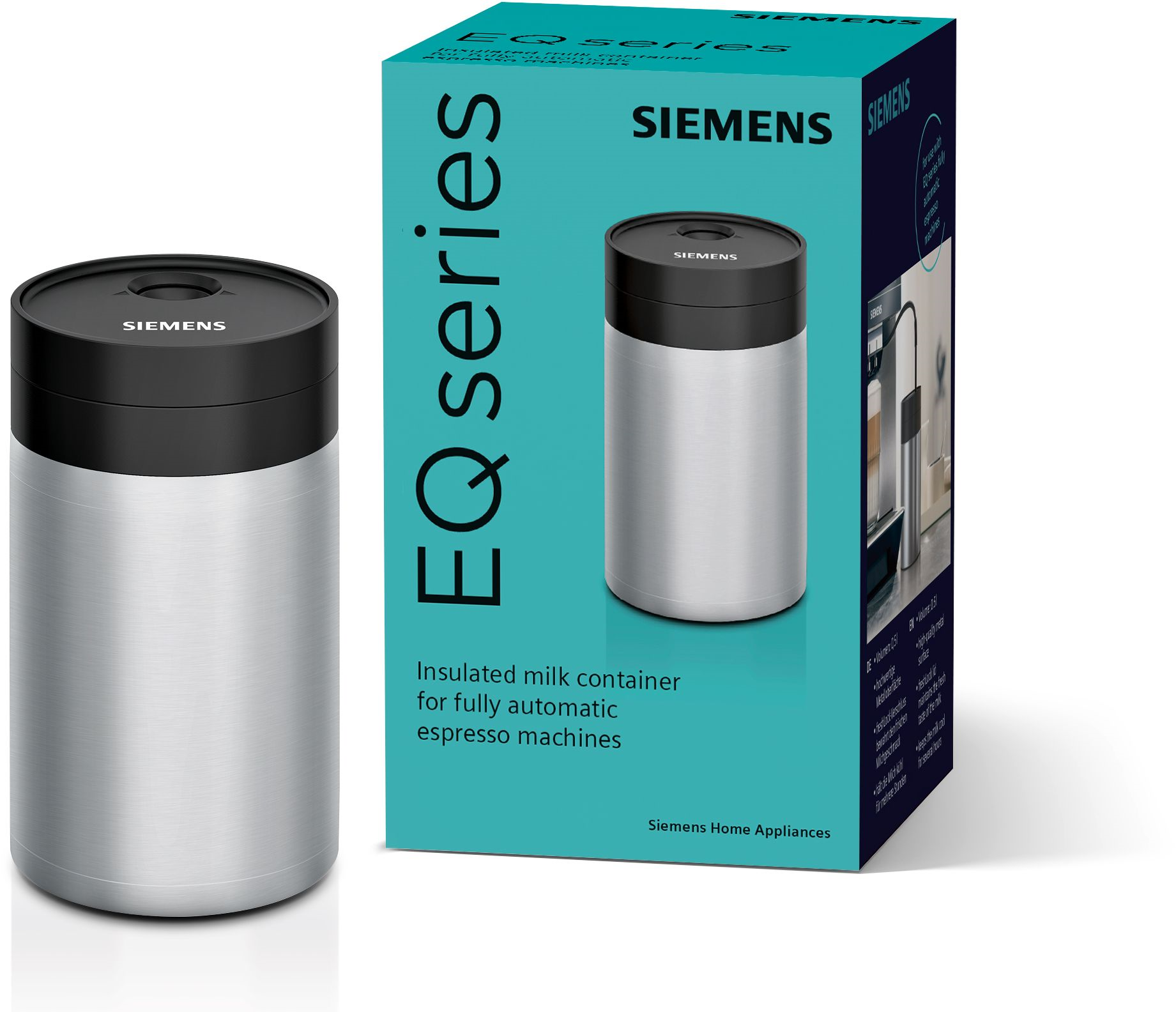 Siemens TZ80009N Isolierter Milchbehälter 