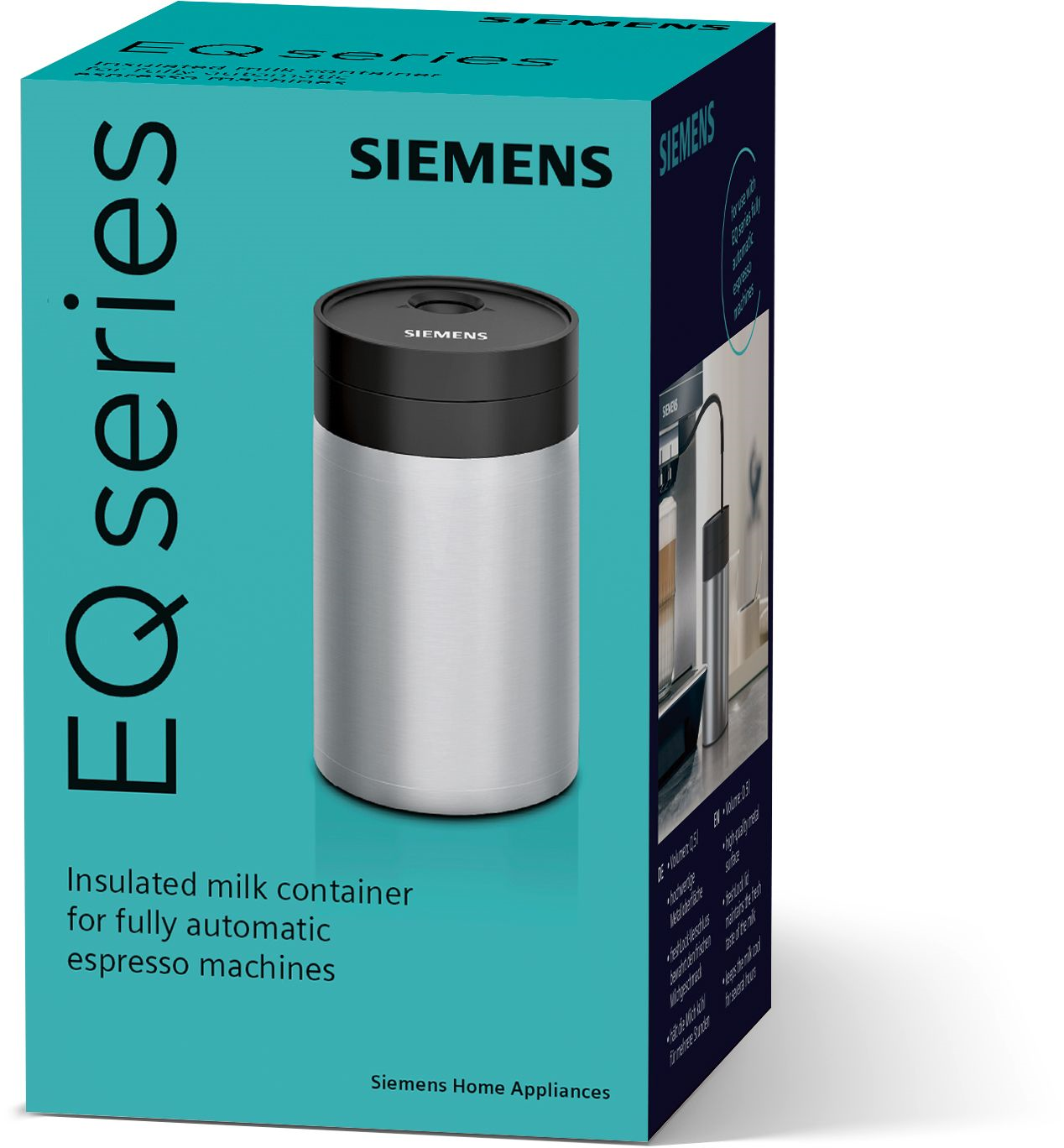Siemens TZ80009N Isolierter Milchbehälter 