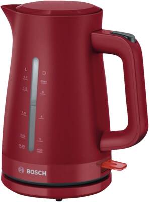 Bosch TWK3M124 MyMoment Wasserkocher 1.7 l, Rot 