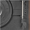 TURN220BN Plattenspieler 33 / 45 / 78 U/min | Riemenantrieb  1x Stereo RCA | 18 W | Eingebauter (Vor) Verstärker