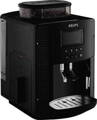 Krups EA8150 Kaffeevollautomat  1450 Watt, 1,8 Liter, 15 bar LC Display, CappuccinoPlus-Düse