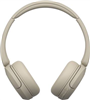 WH-CH520C Kabellose Bluetooth-Kopfhörer Beige 