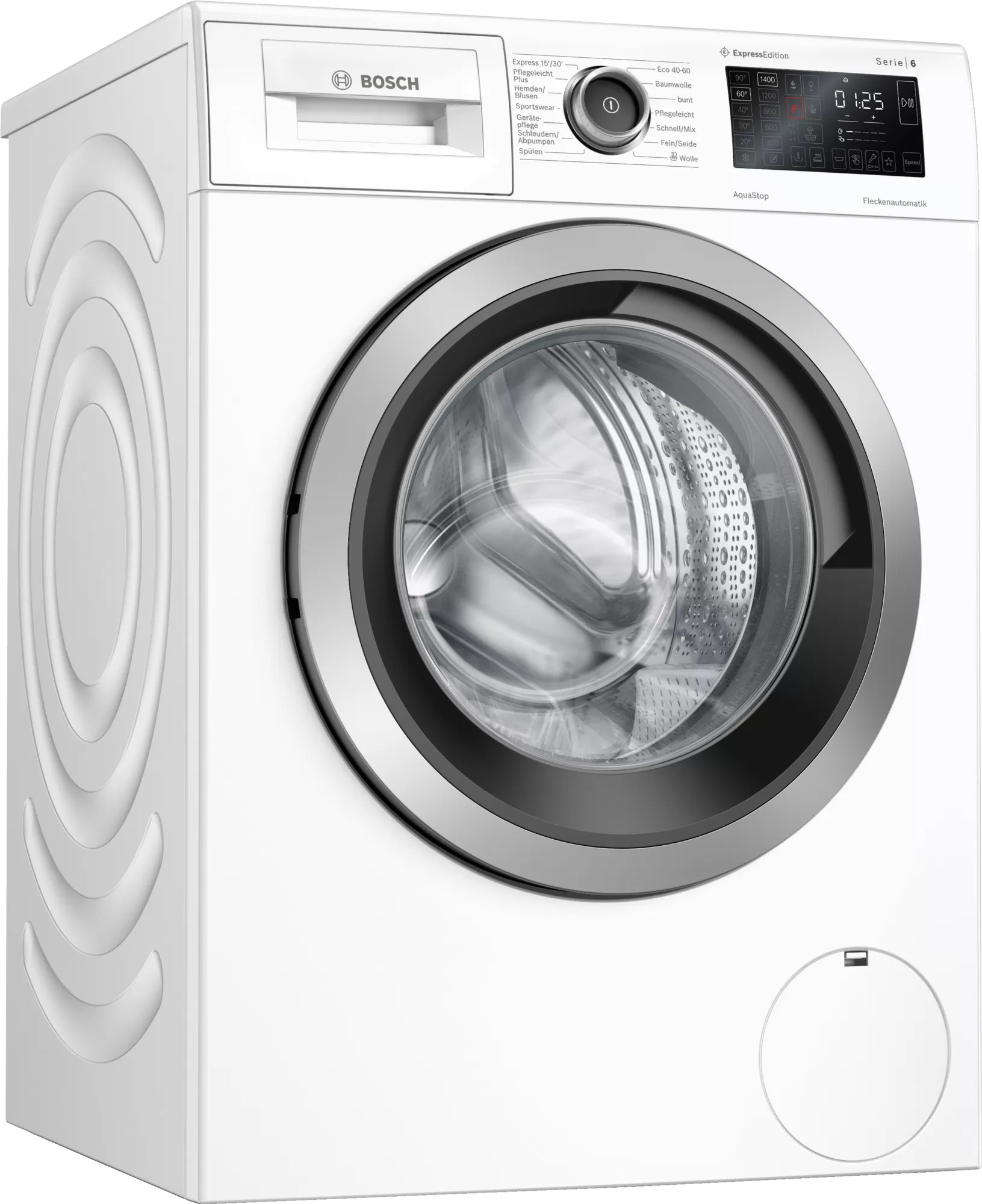stand weiß 9kg Haus | U/min - Akatronik WAU28RH0 Elektronik Bosch 1400 Waschmaschine der