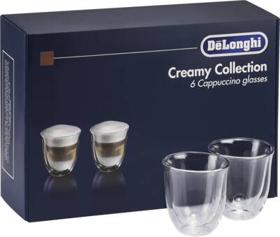 De´Longhi DLSC301 Cappuccino Glässer 6er Set 
